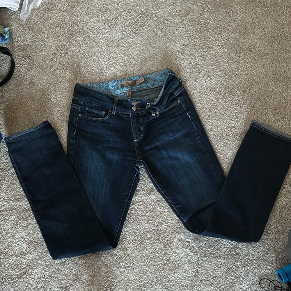 Paige Hidden Hills Straight Leg- Sz29